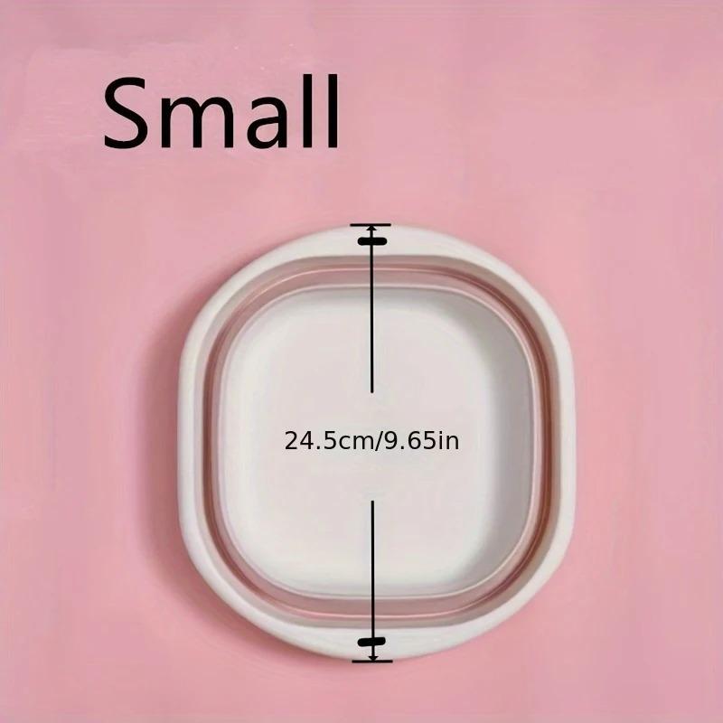 Набор из 3 складных тазов, корзин для стирки, контейнеров для хранения, экономящих место, для мытья посуды, фруктов, кемпинга, стирки, походов, дома