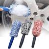 Car Tire Rim Wheel Hub Cleaning Brush with Long Handle Multipurpose Detachable Portable Car Wash Brush Maintenance Tool