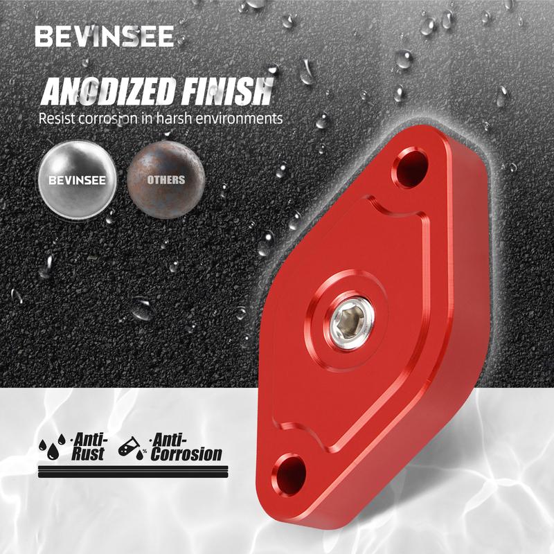 Звуковой симпозер из алюминиевого сплава 6061-T6 с портом давления для Ford Focus Mk3 2.0 ST Turbo Ecoboost 2013-2018