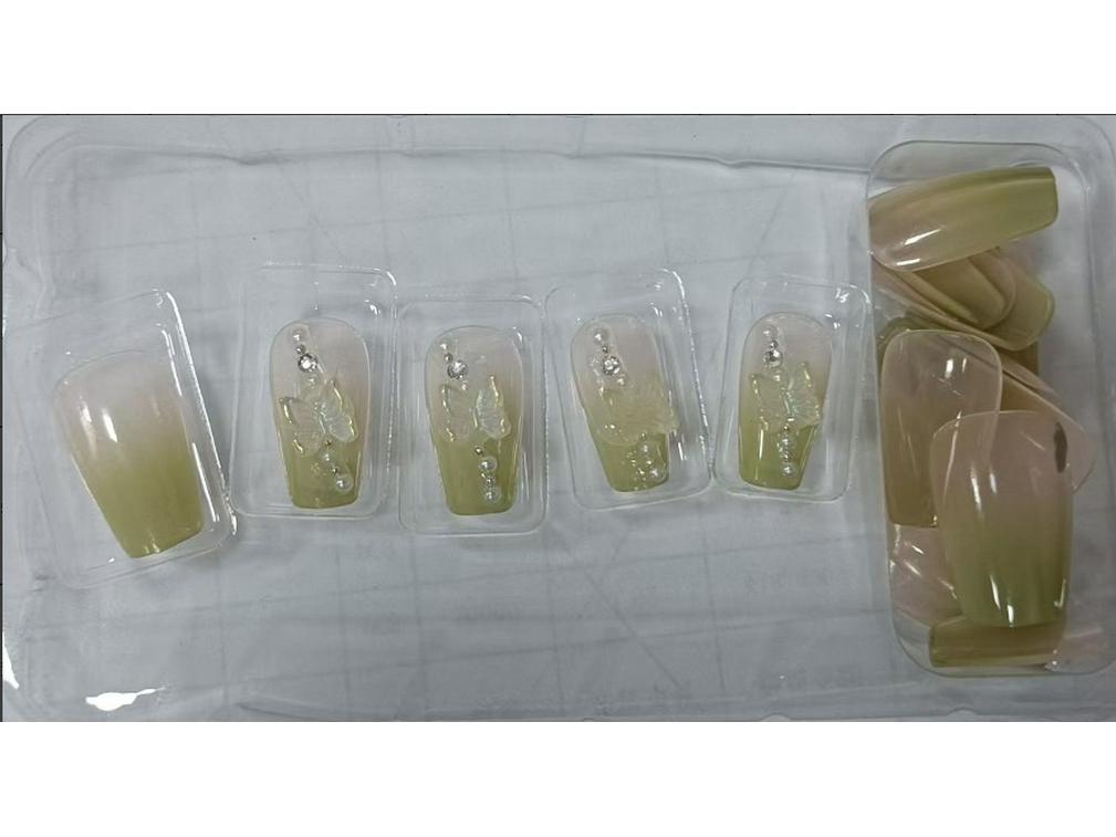 Маленький медвежонок Глиттер Румяна Аврора Градиент Нейл-арт - Сладкий Чистый Стиль Желания