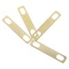 4Pcs Guitar Neck Shim Brass Material Heightening Gasket Set Musical Instrument AccessoriesGold