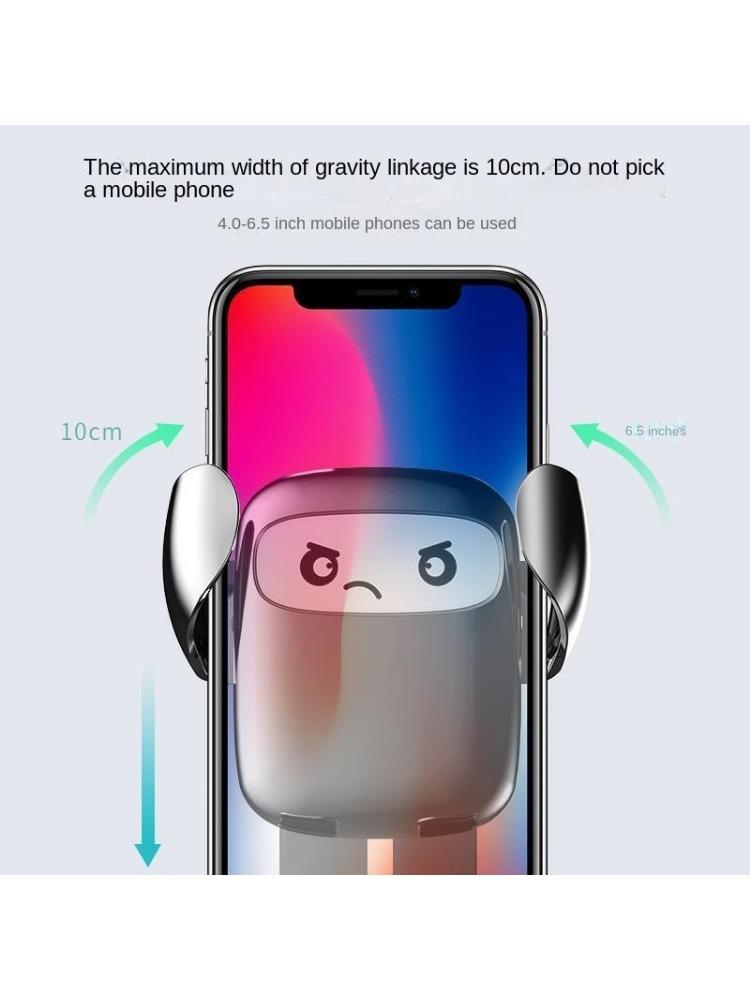 Креативный мультяшный держатель для телефона в автомобиль - Крепление-клипса на воздуховод со стойкой для GPS-навигации для интерьера автомобиля