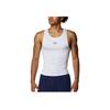 Under Armour Heat Gear Basketball Solid Slim Fit Quick Dry Sleeveless Top Men Tops White 1371947-100