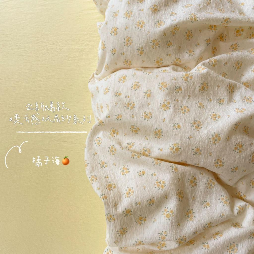 Постельное белье Ins Girls с клубничным принтом Новые комплекты простыней размера Queen Набор пододеяльника с наволочкой Без наполнителя