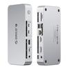 ORICO Thunderbolt 4 Док-станция для Mac Mini с одним портом 4K 85 Вт 1 Гбит/с и аудио, совместимая с Mac и TB4, 12-в-1 станция, 40 Гбит/с, M4, 8K/Двойной