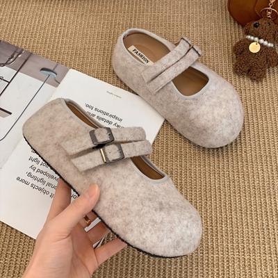 Модные, легкие и ретро-тапочки-мешки с плоским дном, увеличивающие рост, для женской летней верхней одежды 2025 года, новые нескользящие тапочки Мэри Джейн