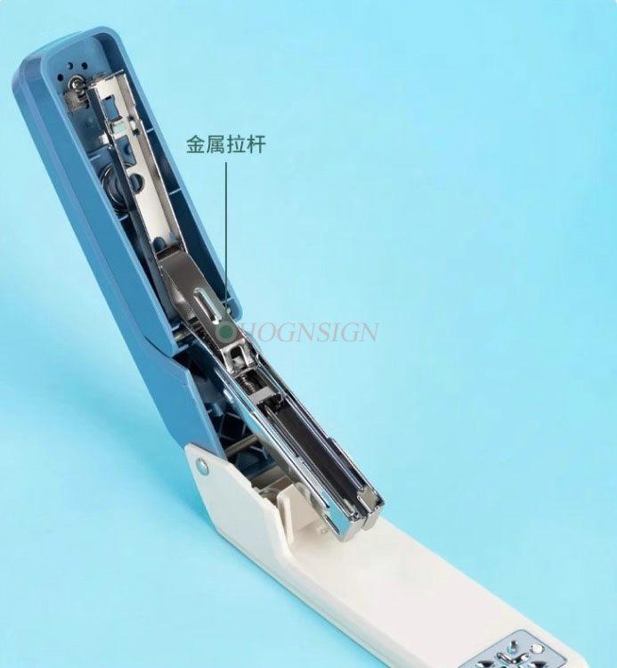 Large heavy-duty thickened stapler, household multifunctional rotatable stapler