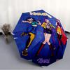 Personalized Name K-KPop Demon Hunters Print Umbrella - Automatic Open/Close, Eight-Rib Durable Frame, Automatic Folding Umbrella