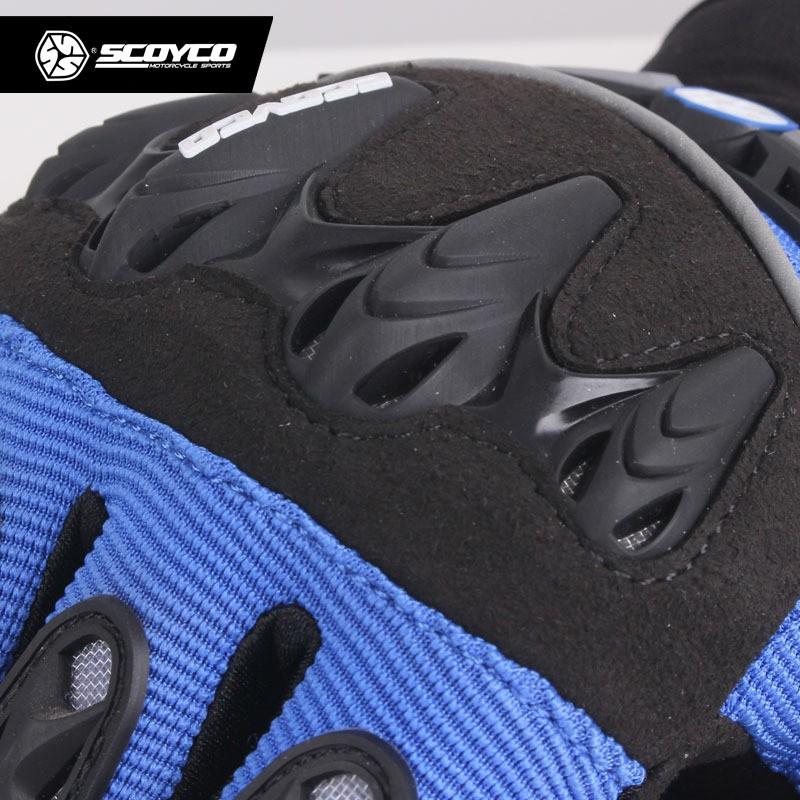 Scoyco MX47 Off-Road Motorcycle Gloves Men Women Premium Protective Riding Gear In Red Blue Black