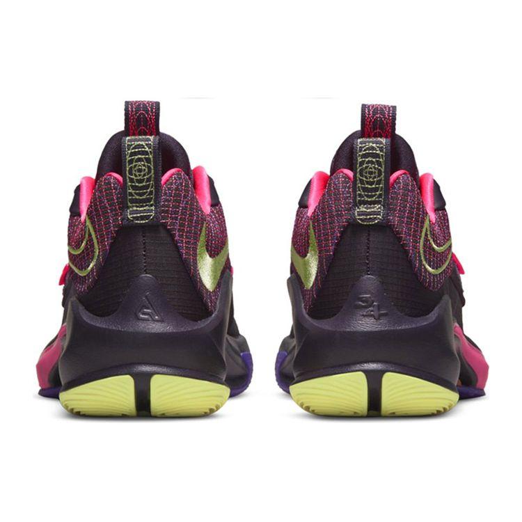 Nike Кроссовки унисекс Zoom Freak 3 EP Digital Purple Cave-Purple Light-Lemon-Twist DA0695-500