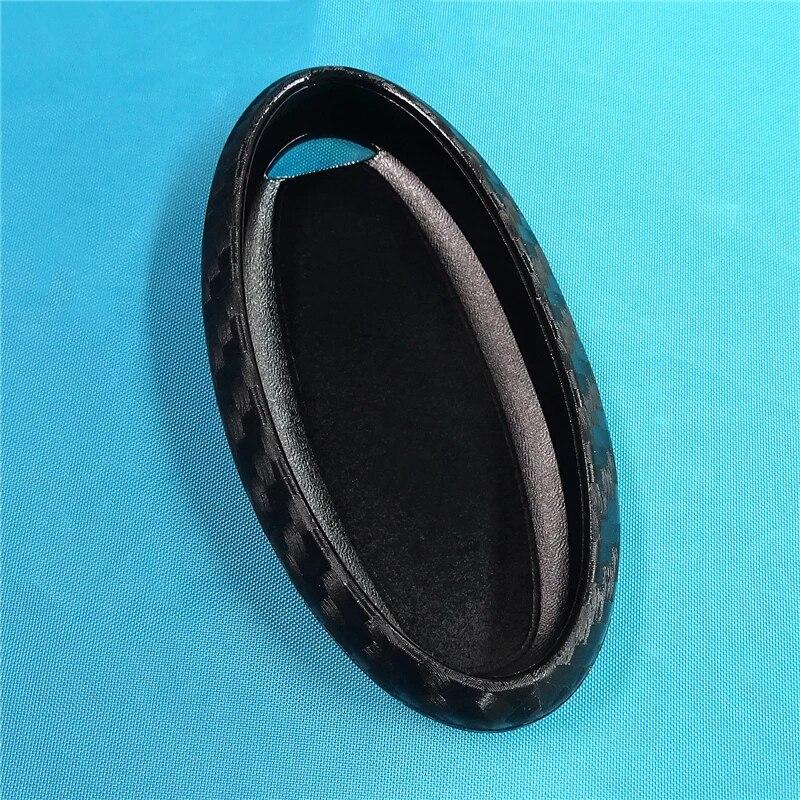 Силиконовый чехол для ключей из углеродного волокна, автомобильный Стайлинг, чехол для Nissan Versa Altima Armada Maxima для Titan 370Z для Infiniti M35 JX35 Q50