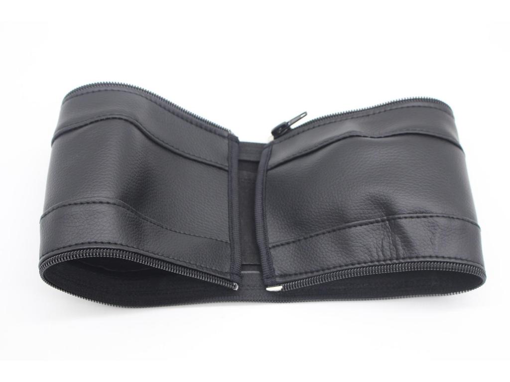 Универсальная крышка-подлокотник для детской коляски из ПУ-кожи на молнии, моющаяся и прочная защита ручки.