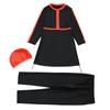 Swimming Wear for Girls Muslim Islamic Three Pieces Swimsuit Kids' Burkinis Swimwear for Children Swimming Set 3-12 Years