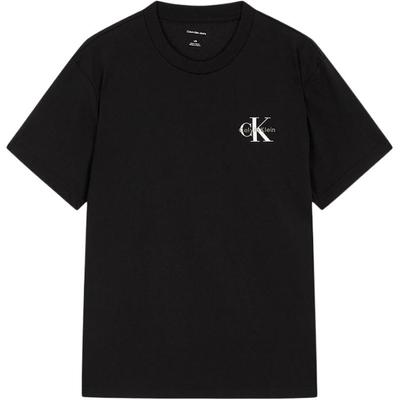 Футболка с логотипом, обычный крой, повседневная, с круглым вырезом, с коротким рукавом, унисекс, топы, черная 4RAB213-UB1