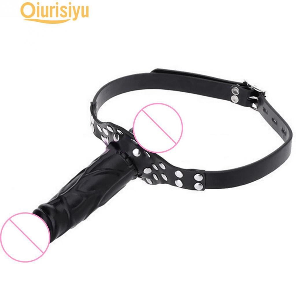 Simulation Penis Dual Ended Gag Anal Plug Masturbate Women Sex Toy Health & Beauty