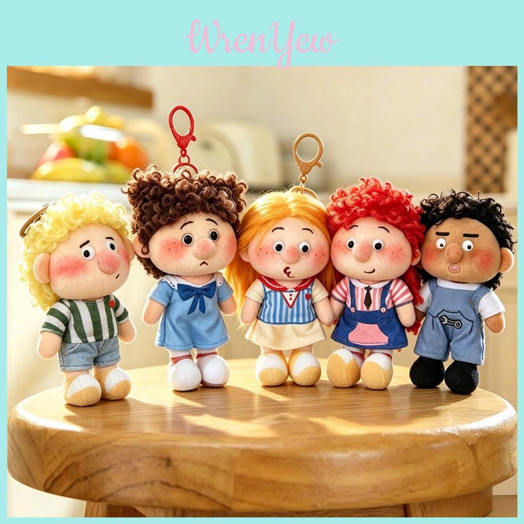 16cm Plush Figure Keyring With Pp Cotton Filling For Collectors And Gifts
