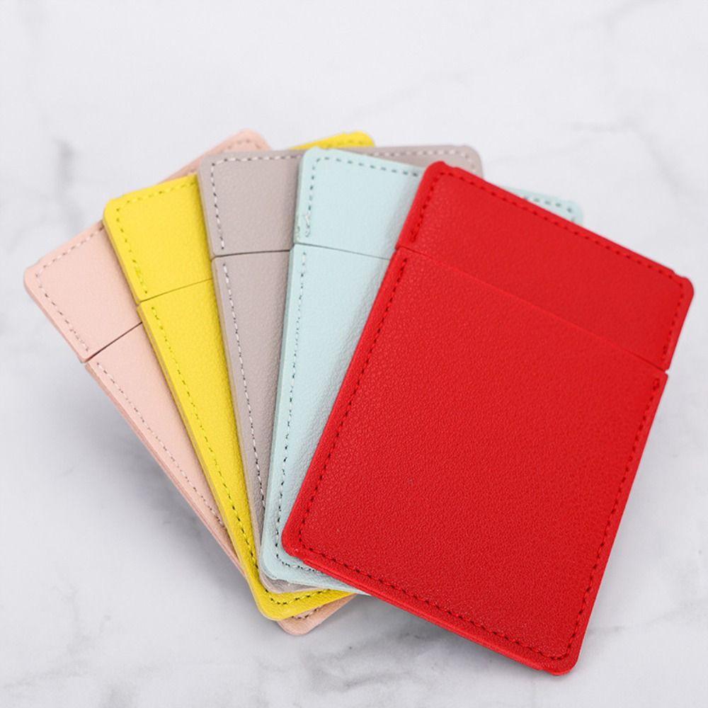 Карманное зеркало из искусственной кожи, косметические инструменты, маленькое зеркало, высококачественное зеркало для макияжа