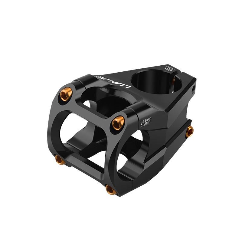 Aluminum CNC Mountain Bike Stem Downhill Trail Riding 31.8mm / 35mm Clamp Diameter 45mm Length
