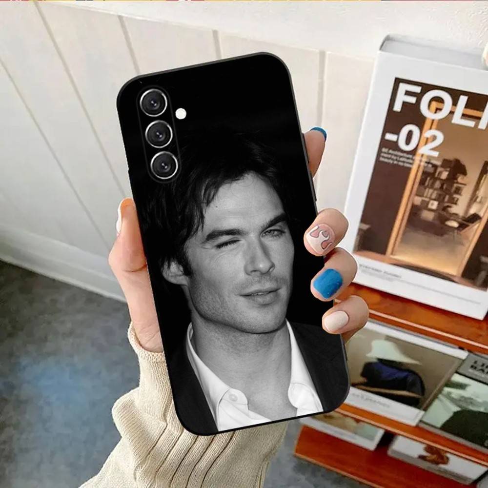 Чехол для телефона D-Damon Salvatore Чехол для телефона для Samsung Galaxy A13,A21s,A22,A31,A32,A52,A53,A71,A80, Мягкий черный корпус