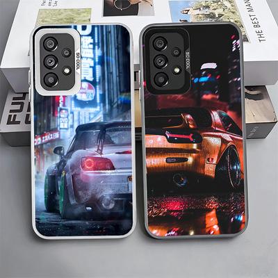 Япония JDM Спортивные Автомобили Тема Ударопрочный Чехол для Телефона для Samsung A17 A16 A15 A14 A37 A57 A36 A56 A26 A35 A55 A25 A34 A54 A24 A13 A2