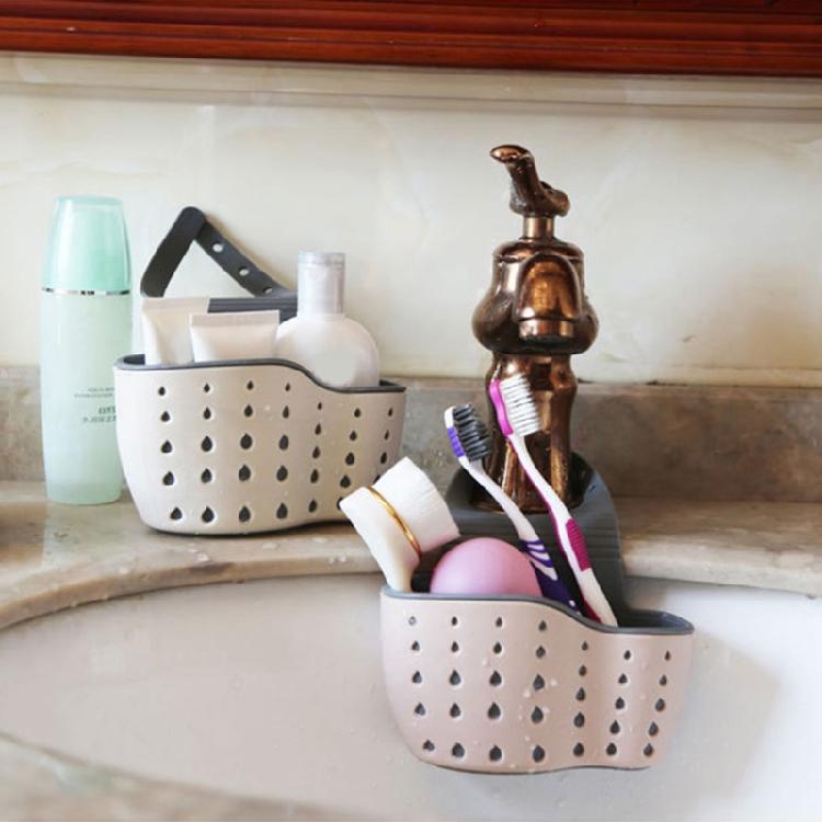 Multi Purpose Kitchen Sink Hanging Basket Hygienic Drain Basket for Kitchen and Bathroom with Adjustable Hanging Designs