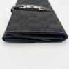 Used Gucci GG Jackie Long Wallet Black Bi-fold SG2570B