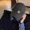 Solid color cap, large brim, small face, fashionable and versatile baseball cap, soft and comfortable, sweat-absorbing and breathable travel in summer