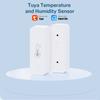 1~4 шт. Tuya WiFi Датчик температуры и влажности Умный датчик Дистанционное управление через приложение Для умного дома Поддержка SmartLife Яндекс Алиса
