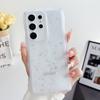 Подходит для чехла для мобильного телефона Samsung S25 Ultra A55 Падающий глиттерный порошок S24FE Волнистый узор A35 Защитный чехол
