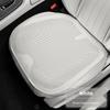 Four-Season Universal Car Seat Cushion Pu Leather Protective Pad Perforated Breathable Integrated Half-Cover Front and Rear Seat Cover Car Interior