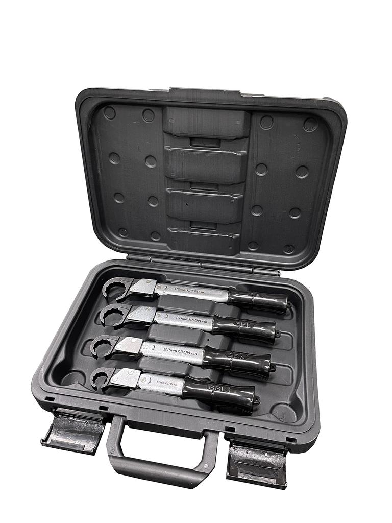 BBK Ratchet Torque Wrench Set of 4 (1/4 3/8 1/2 5/8) RTQS-41