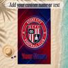 Beach TowelStoke City FC Custom Name Text Personalized Soft Towel for Beach Pool Indoor Home Decor Gift
