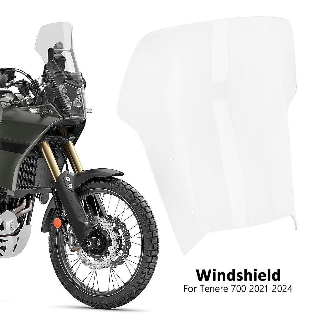 Для Yamaha Tenere700 Tenere 700 2021 2022 2023 2024 Аксессуары для мотоциклов Ветровое стекло Ветрозащитный экран Защитный экран Дефлектор