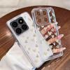 Для Xiaomi 13t 11t Poco X6 X5 Pro Redmi Note 13 12 11 Pro противоударный прозрачный мягкий защитный чехол с изображением сердечек любви