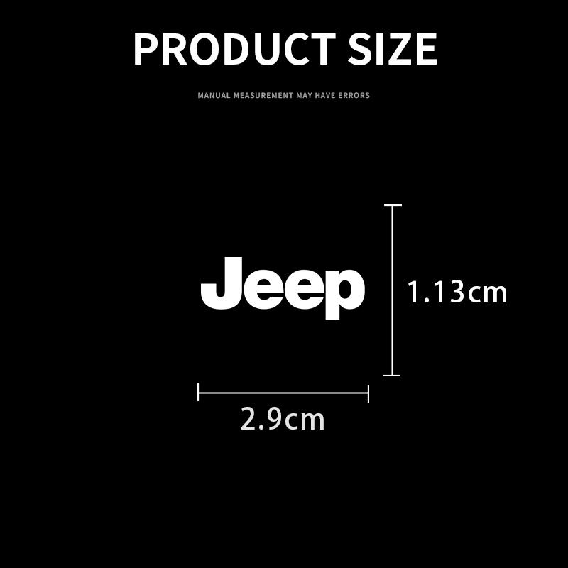 Новая 3D Металлическая Наклейка на Автомобиль Наклейка на Руль Салона Для Jeep Wrangler Grand Cherokee Compass Renegade Cherokee Gladiator