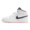 Детские кроссовки Air Jordan 1 Mid PS White Arctic Orange Антрацит 640734-180