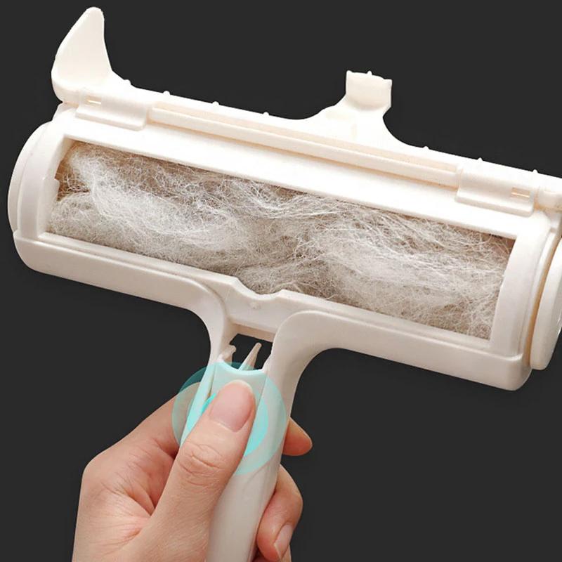 Remove Pet Hair Roller Dog Hair Remover Brush Carpet Cleaning Brush Cat Lint Sticking Roller Carpet Cleaner Brushes Gloves