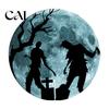 Luminous Window Decorations Halloween Glow in The Dark Wall Stickers, Moon Bat Tombstone Raven Clings Ghost Decals, Waterproof for Holiday