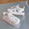 Hollow Out Summer Sandals for Kids New Fresh Casual Sports Children Sandals Ergonomics Soft-soled Baby Girl Sandals Shoes I04261