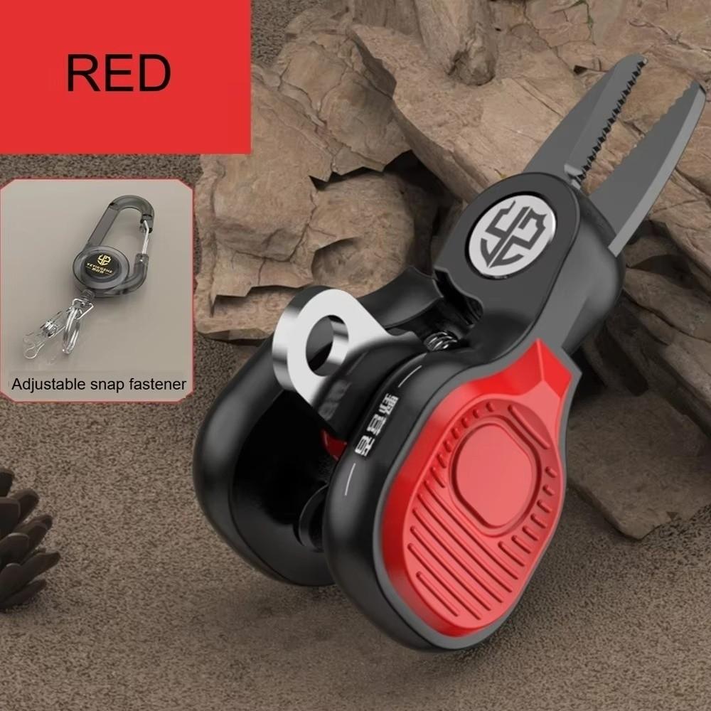 Serrated Blade Portable Fishing Scissors Mini Size Lure Scissors PE Line Scissors  Line Cutting