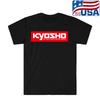 Kyosho RC Пульт Дистанционного Управления Черная Футболка Унисекс Размеры от S до 5XL