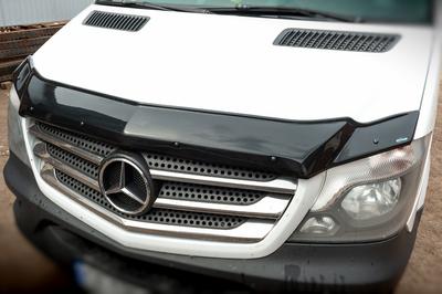 Дефлектор капота 2013-2025 (V1, EuroCap) для Mercedes Sprinter W906