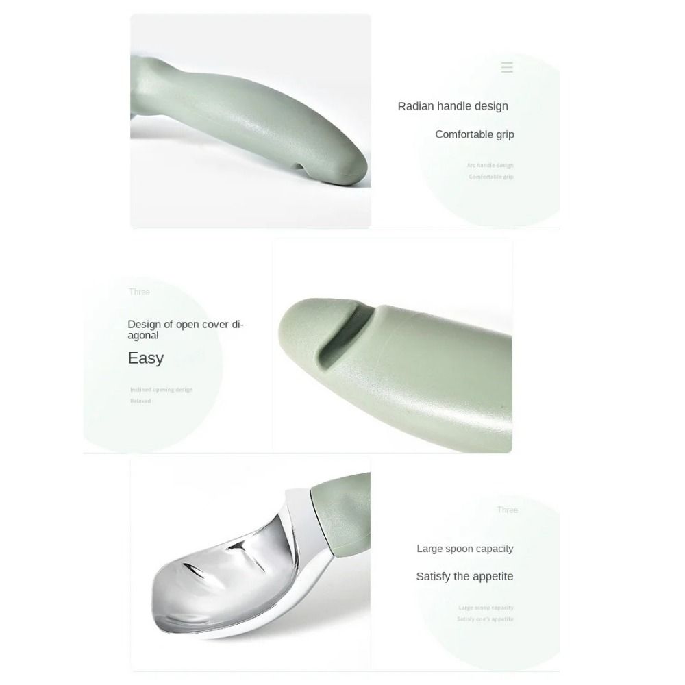 Versatile Fruit Ball Scoop Zinc Alloy+PP Watermelon Scoop Professional Measuring Spoon  Watermelon