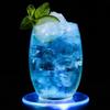 Super Thin Acrylic Luminous Coaster Flashing Drink Coaster Light Emitting LED Cup Coaster  Bar