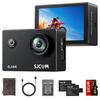 Экшн-камера SJCAM SJ4K с стабилизацией изображения, водонепроницаемая на 40 м, объектив для подводной съемки с WDR, 5-кратное WiFi-соединение, 2 включенных аксессуара для и