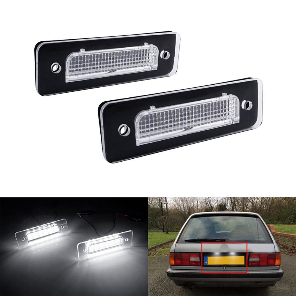 1 Pair LED License Plate Light 63261372766 for BMW 3 Series E30 5 Series E28 E12
