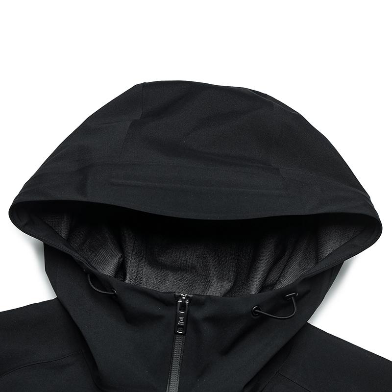 Fila Удобная Повседневная Толстовка с Капюшоном с Длинным Рукавом Мужская Куртка Черная F11M512707-FBK