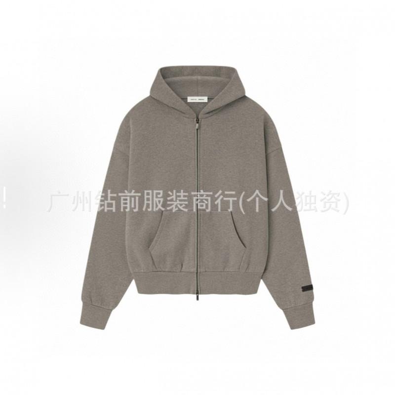 Unisex Oversized Hooded Sweatshirt With Zipper Front Cotton Long Sleeve Pullover Winter Daily Wear