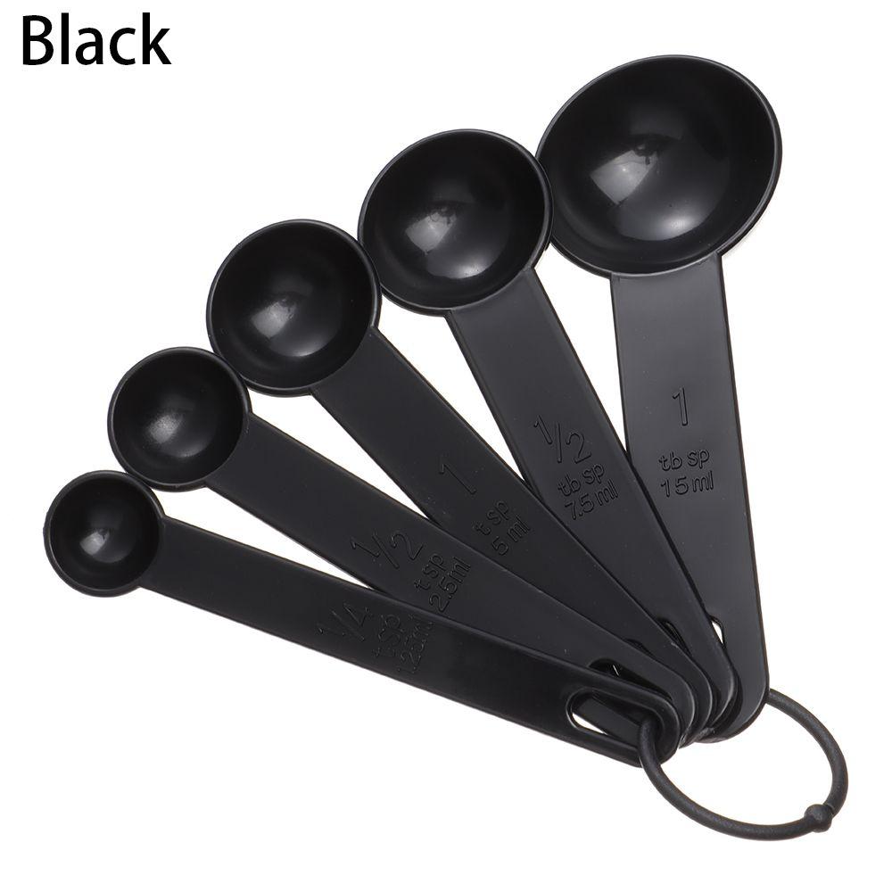 5pcs 5pcs Multi Purpose Cooking Measuring Spoons Cooking Accessories Plastic Handle Measuring Tools