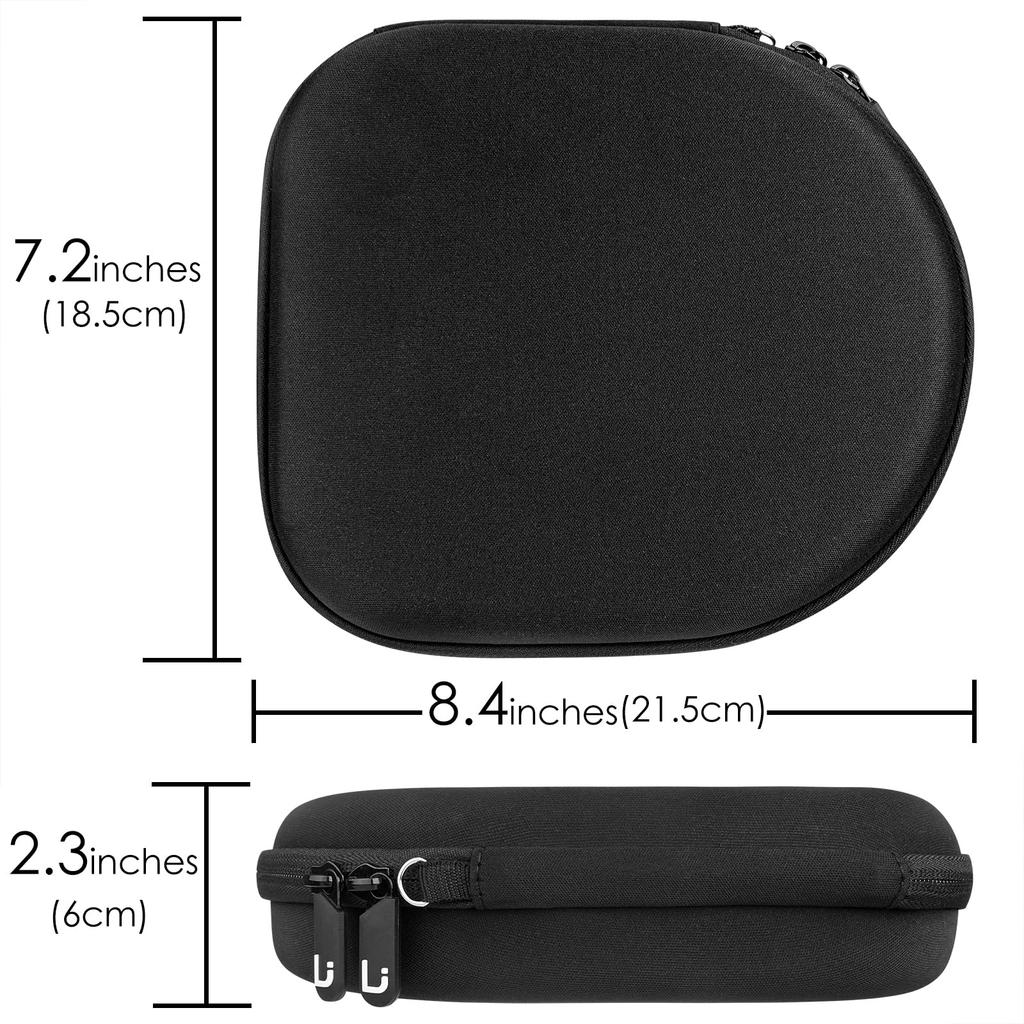 Чехол для переноски наушников Linkidea, совместимый с Anker Soundcores Life Q35, защитная жесткая дорожная сумка с кабелем и зарядным устройством для хранения Q20, Q20i,